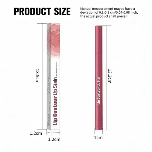 Vista 9 de Maquillaje labial mate de larga duración sin transferencia (#3)