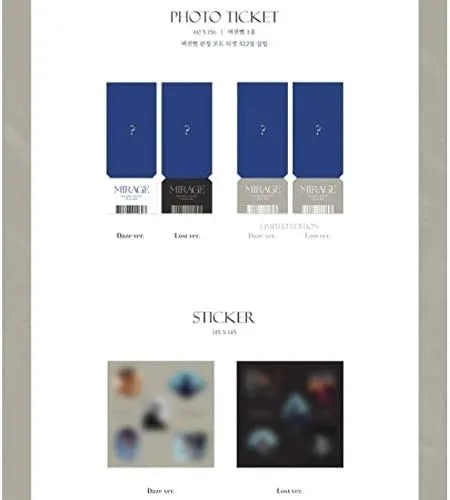 Vista 5 de HA Sung Woon - Mirage (4º mini álbum)+póster plegado (versión aleatoria)