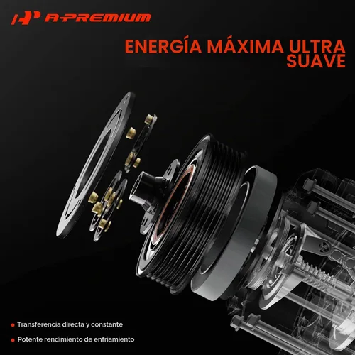 Vista 7 de A-Premium - Kit de embrague para compresor de aire acondicionado