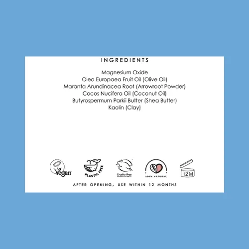 Vista 6 de The Natural Deodorant Co, Desodorante Suave Crema Coco + Karité 1.94 oz Sin aluminio, sin plástico, para pieles sensibles, ingredientes naturales