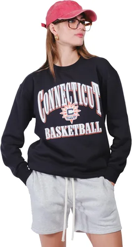 Vista 12 de Ultra Game Women's WNBA Official Super Soft Oversized Crew Sweatshirt
