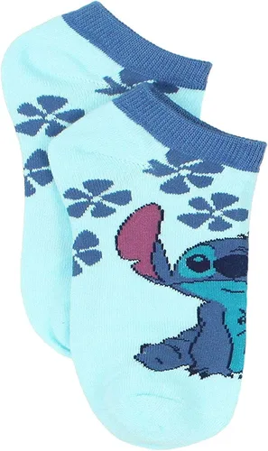 Vista 3 de Disney Lilo Stitch Kids Adults 6 pack Socks Set