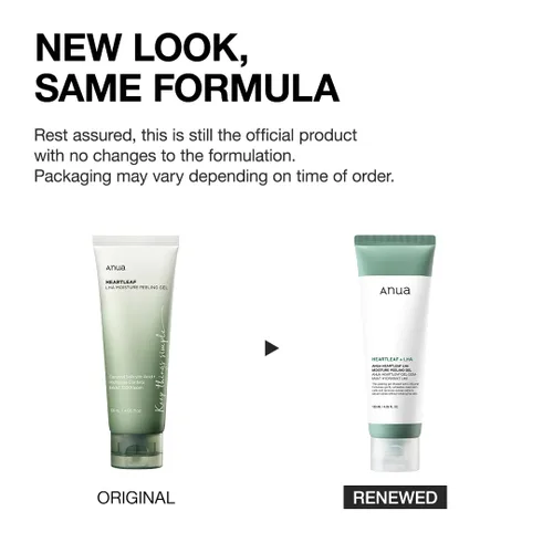 Vista 2 de ANUA Heartleaf LHA Gel Exfoliante Hidratante, Exfoliación Suave, Peeling Facial Hidratante, Cuidado de los Poros, Eliminación de Piel Muerta