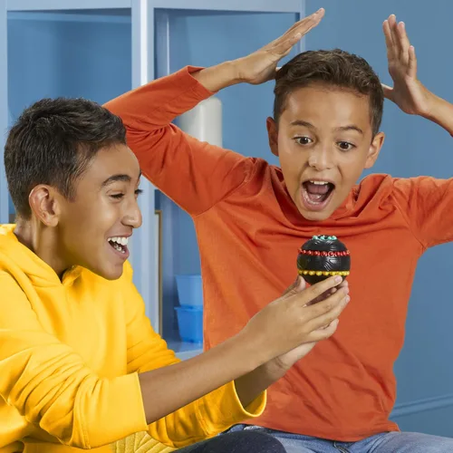 Vista 6 de Hasbro Gaming Atomix - Juego para niños, adolescentes y adultos, rompecabezas de bola y juguete para ansiedad, 1 jugador, actividades portátiles