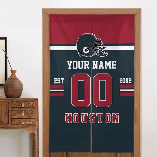 Vista 23 de Cortinas de puerta de Nueva Orleans, panel de cortina personalizado para puerta con número de nombre, cortina japonesa personalizada para New Orleans