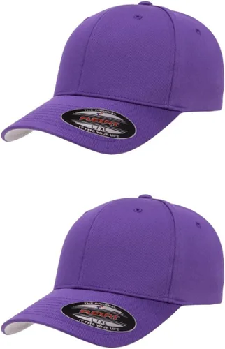 Vista 27 de Gorra de béisbol Flexfit Wooly Combed Premium de 6 paneles estructurada Ajuste elástico Paquete al por mayor disponible Negro