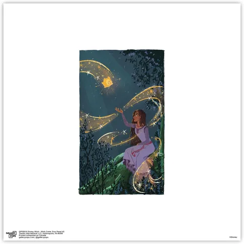 Vista 9 de Trends International Gallery Pops Disney Wish - Wish Come True Panel #2 - Póster de pared, 12.00 x 12.00 pulgadas, versión de marco negro