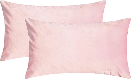 Vista 38 de Home Brilliant Funda de cojín decorativa para el hogar, en terciopelo, para sofá, silla, cama.
