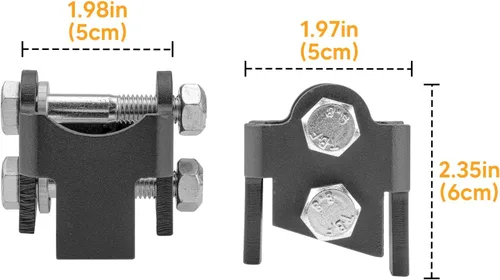 Vista 4 de WeiSen Kit de elevación de 2 pulgadas compatible con Can Am Defender HD5/HD8/HD10/500 800 1000 2016-2025, kit de elevación de suspensión trasera