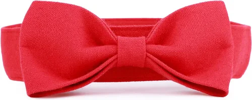 Vista 33 de Collar de corbatín negro para gato Segarty, lindo esmoquin para cachorros con corbatín para perros con collar blanco ajustable hecho a mano
