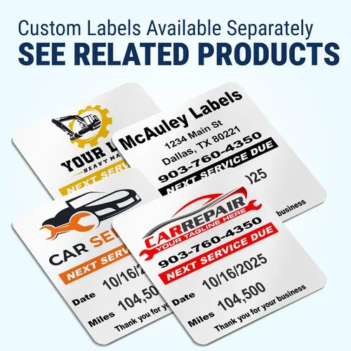 Vista 8 de Impresora de Adhesivos de Cambio de Aceite McAuley Labels - Sistema de Impresora de Adhesivos de Recordatorio de Próximo Servicio Godex RT200i