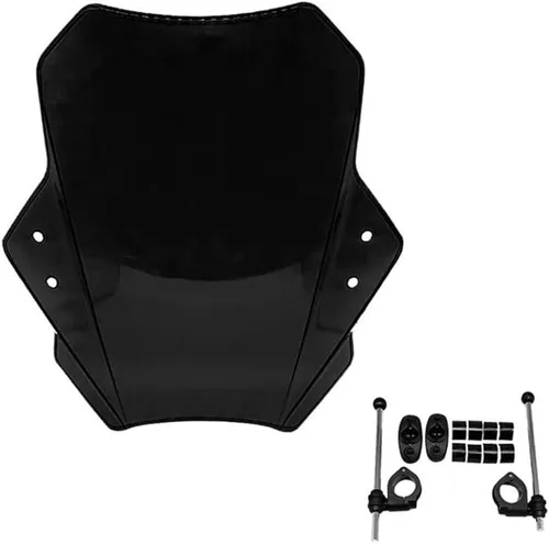 Vista 12 de Fundas para parabrisas CFMOTO CLX700 compatibles con CB1000R parabrisas ajustable universal compatible con parabrisas de motocicleta MT07 MT09