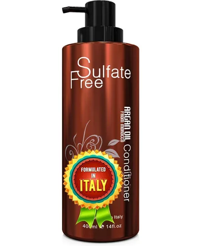 Vista 3 de BINGO HAIR CARE Champú y acondicionador de aceite de argán marroquí, aceite orgánico 100% natural, revitalizante, nutritivo, antiencrespamiento, sin