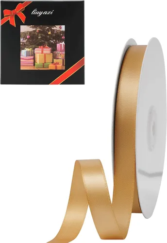 Vista 16 de LIUYAXI Cinta púrpura claro, 1/2 pulgada x 25 yardas, cinta de doble cara púrpura claro para envolver regalos, manualidades, ramo de lazos