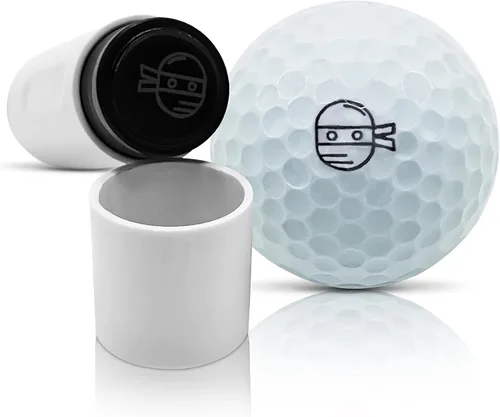 Vista 4 de Marcadores de sellos para pelotas de golf, diseños surtidos, caras, emojis, símbolos y más
