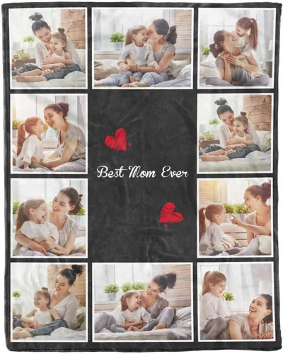 Vista 28 de D-Story Regalos para mamá, regalo para el día de la madre de parte de hija e hijo, manta de franela suave regalo para mamás Navidad, manta de cama