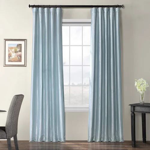 Vista 18 de HPD Half Price Drapes - Cortinas opacas para dormitorio y sala de estar - Cortina opaca de tafetán de seda sintética 127 x 213 cm (1 panel)