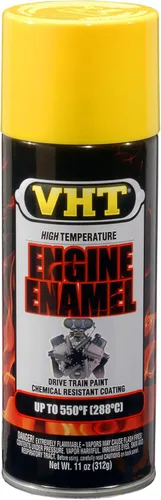Vista 39 de VHT SP130 550° - Pintura en aerosol de esmalte para motor de alta temperatura, color negro mate – lata de 11 oz