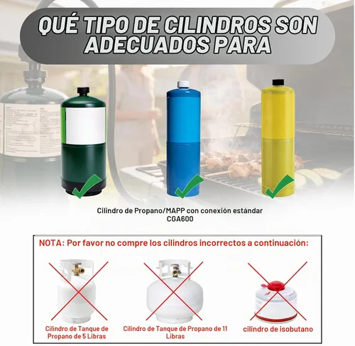 Vista 7 de Adaptador de tanque de propano de 20 a 1 lb