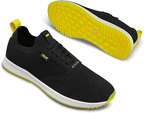 Vista 2 de TRUE Linkswear All Day Knit II Breathable Men's Golf Shoes, Lightweight Comfort On and Off The Course