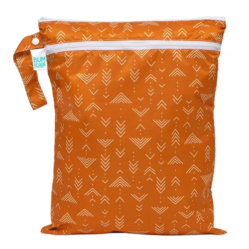 Vista 9 de Bumkins Bolsa Húmeda Colgante Impermeable Grande para Bebé, Lavandería, Ropa Sucia, Viajes, Traje de Baño, Pañales de Tela, Piscina, Toallas
