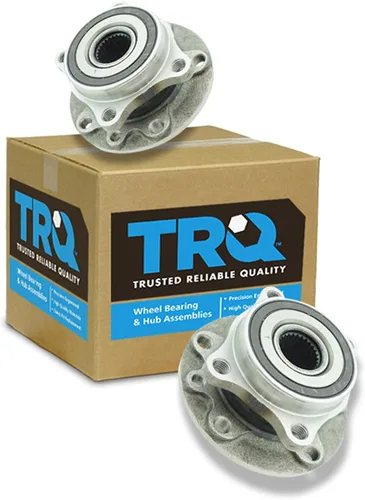 Vista 190 de TRQ Juego de 2 rodamientos de rueda delantera y conjunto de cubo compatible con Tesla 3 2020 Y 2018-2019 para Tesla 3 2020 Tesla Y AWD 2018-2019