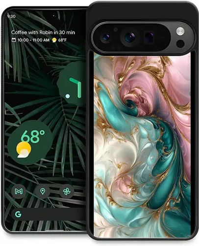 Vista 116 de Compatible con Google Pixel 4A 5G Mobile Case Creative Acrylic Back Panel Silicona Edge Case Slim Protección Especialmente para Google Pixel 4A 5G