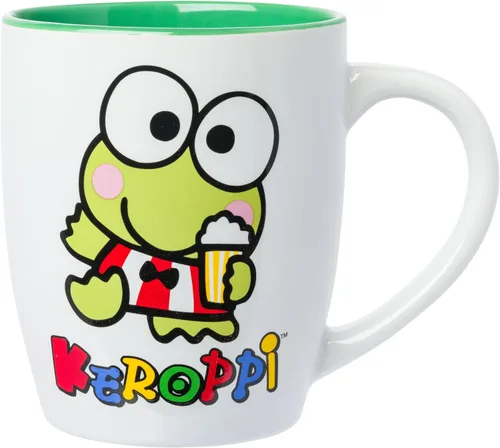 Vista 22 de Silver Buffalo Strawberry Shortcake Bake the World a Better Place - Taza ancha de cerámica con leche, 17 onzas