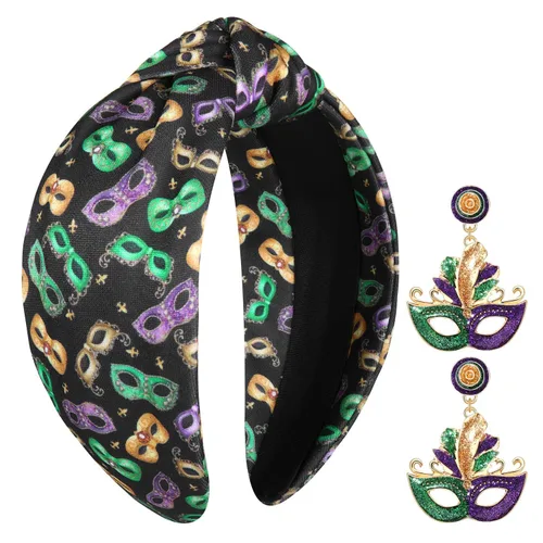 Vista 34 de YAHPERN Diadema para el día de San Valentín para mujer, colorida diadema de algodón con estampado de corazón de conversación XOXO Love, diadema