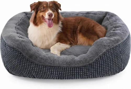 Vista 22 de Invenho - Camas para perros pequeños y medianos lavables, ortopédicas, calmantes, autocalentamiento, suaves, duraderas, con fondo antideslizante