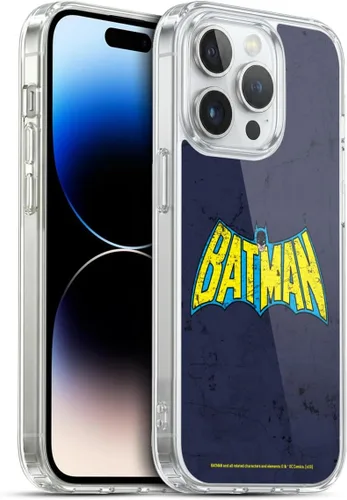 Vista 290 de Head Case Designs Funda de gel con licencia oficial de Batman DC Comics Bat Signal Logos [protección de grado militar] compatible con Apple iPhone 7