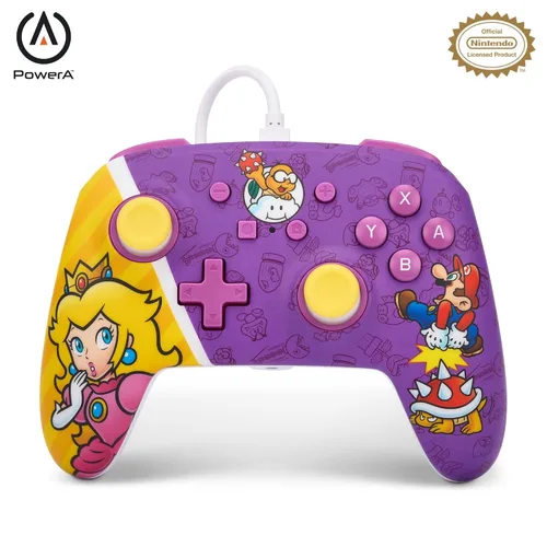 Vista 11 de PowerA Enhanced Nintendo Switch and Switch 2 Wired Controller - Legend of Zelda Battle Ready Link, Officially licensed