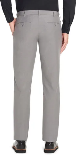 Vista 2 de Van Heusen - Pantalón de corte ajustado con frente plana elástica para hombre