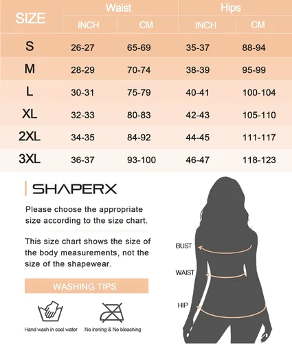Vista 3 de SHAPERX Fajas de control de abdomen colombianas de alta compresión moldeadora de cuerpo para mujer, levantamiento de glúteos, adelgazador de muslos