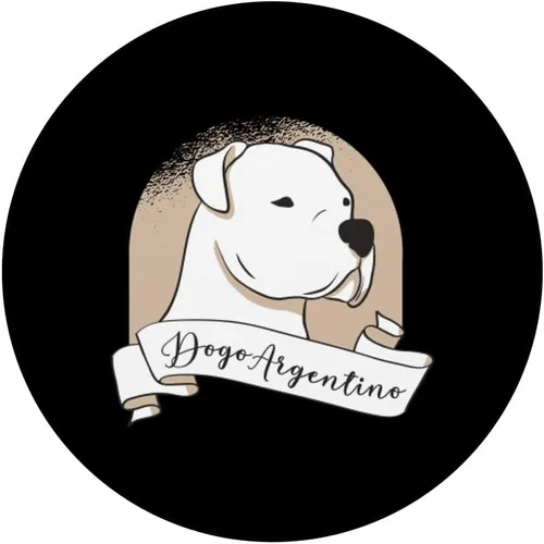 Vista 3 de Dogo Argentino - PopSockets intercambiables para perro argentino