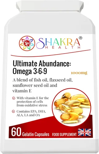 Vista 6 de Ultimate Abundance: Omega 3-6-9 El suplemento completo de aceite de pescado - Espiritualidad, ciencia y suplementos por Shakra Health