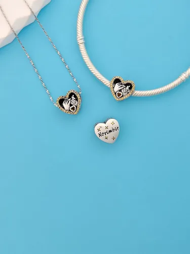 Vista 6 de PHCLASY Moon Birthstone Charms