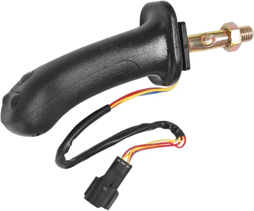 Vista 6 de 2 unids L+R 3 botones excavadora joystick Assy mango engranajes para Doosan DX150 215 225 300 370-9C