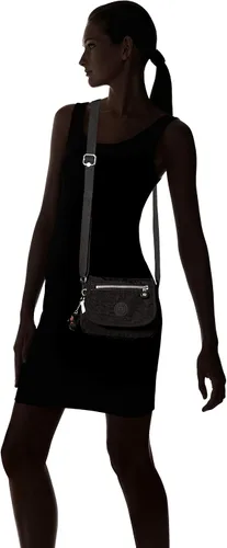 Vista 5 de Kipling Sabian - Mini bolsa bandolera., Negro Tonal), AC8280