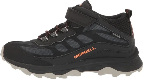 Vista 8 de Merrell Botas de senderismo unisex Moab Speed Mid AC impermeables (niños pequeñosniños grandes)
