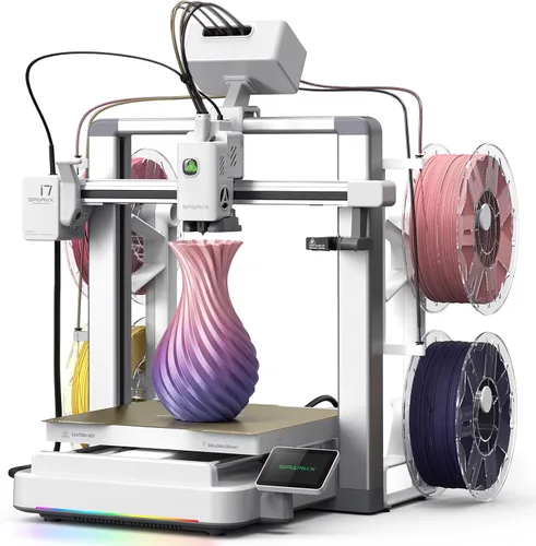 Vista 10 de Impresora 3D Creality K2, impresión multicolor necesita CFS, velocidad máxima de impresión de 23.622 in/s, nivelación automática inteligente