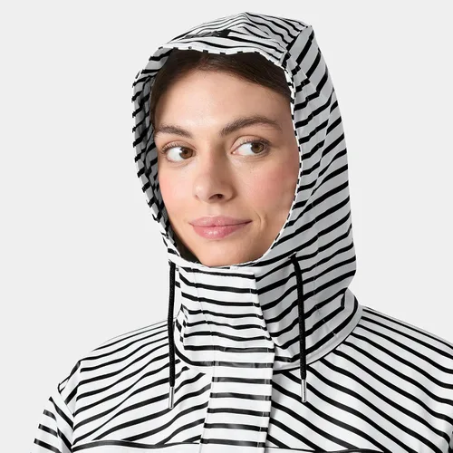 Vista 5 de Helly Hansen Chaqueta impermeable blanco (White Navy Stripe)
