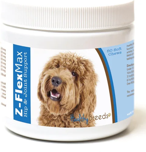 Vista 9 de Healthy Breeds Doberman Pinscher Z-Flex Max - Masticables suaves para cadera y articulaciones, 50