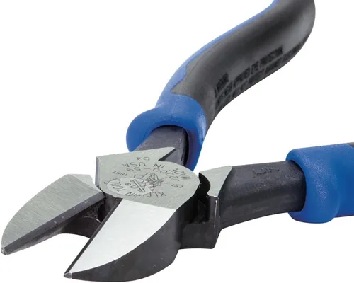 Vista 7 de Klein Tools Alicates J2000-59, fabricados en EE. UU., Alicates de corte diagonal con diseño de alto apalancamiento, cabeza más grande y cuchillas