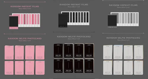 Vista 5 de Dreamus [YG SELECT PREORDER] BLACKPINK - BORN PINK [BOX SET ver.] Álbum+Beneficio de preventa+Póster plegado (GRAY ver.)