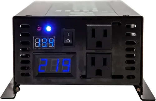 Vista 6 de WZRELB inversor de corriente solar pura de la onda sinusoidal de 500W 24V 120V con el interruptor teledirigido