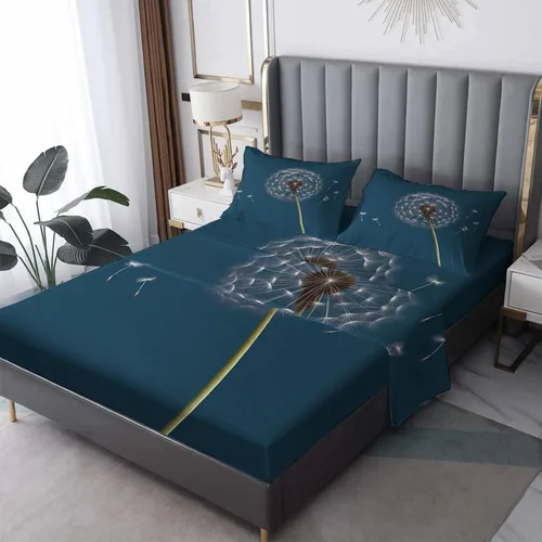 Vista 15 de Sábanas de aguacate tamaño individual – Sábanas kawaii, microfibra suave y bolsillo profundo, sábanas y fundas de almohada estampadas sin arrugas, 3