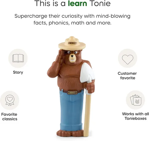 Vista 4 de Tonies Figura de juguete de audio Smokey Bear