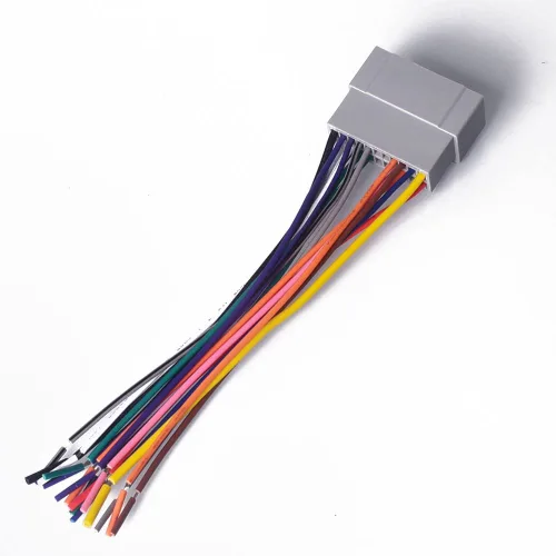 Vista 2 de Arnés de cableado estéreo de radio mercado de accesorios para Dodge Chrysler Jeep 2005 2006 2007