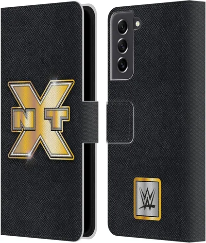 Vista 17 de Head Case Designs Officially Licensed WWE Cruiserweight Champion Title Belts Leather Wallet Case Compatible with Samsung Galaxy A07 4G Campeón